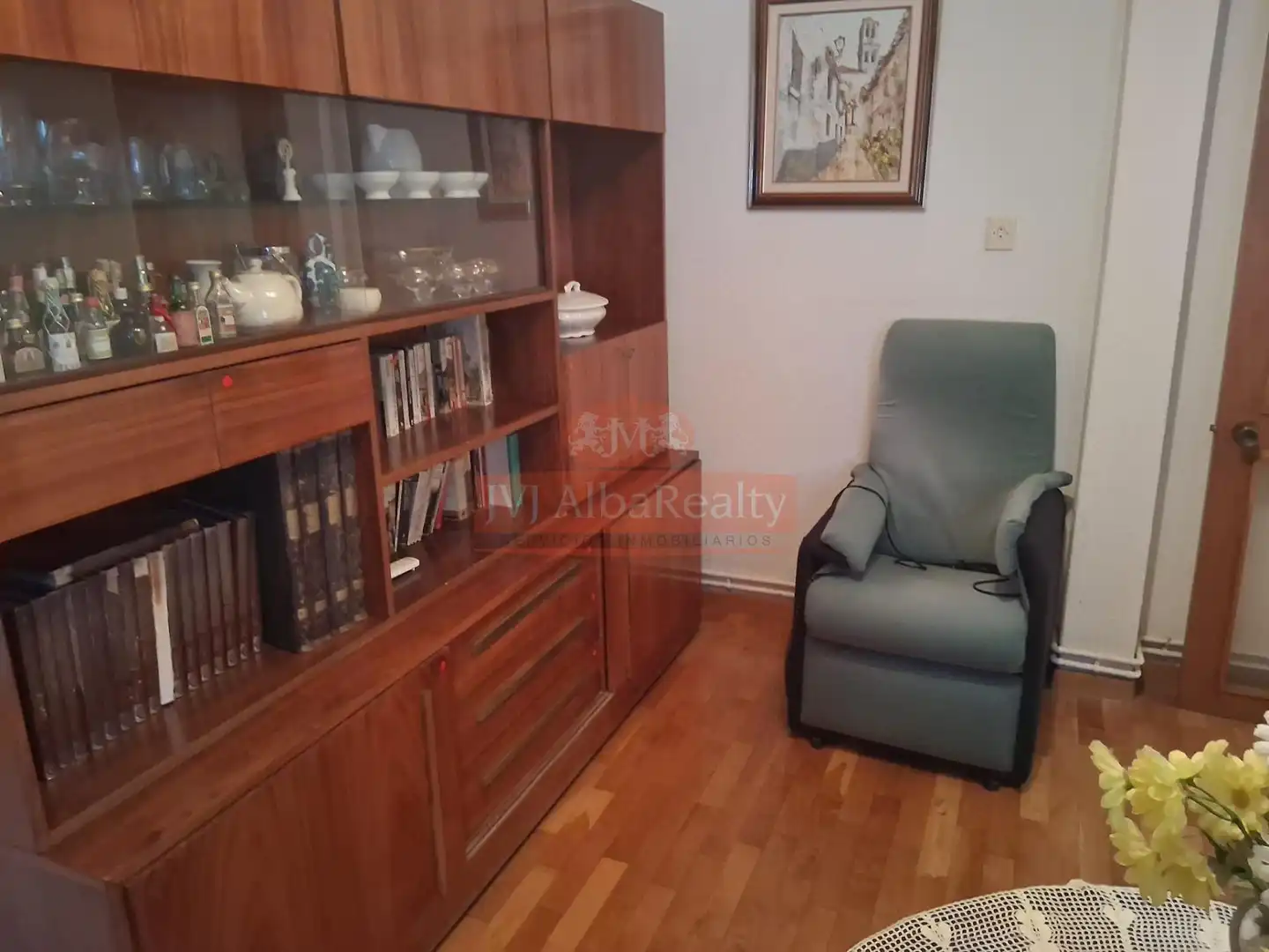 Sala d'estar de Pis en venda en Albacete amb Aire condicionat, Calefacció i Parquet