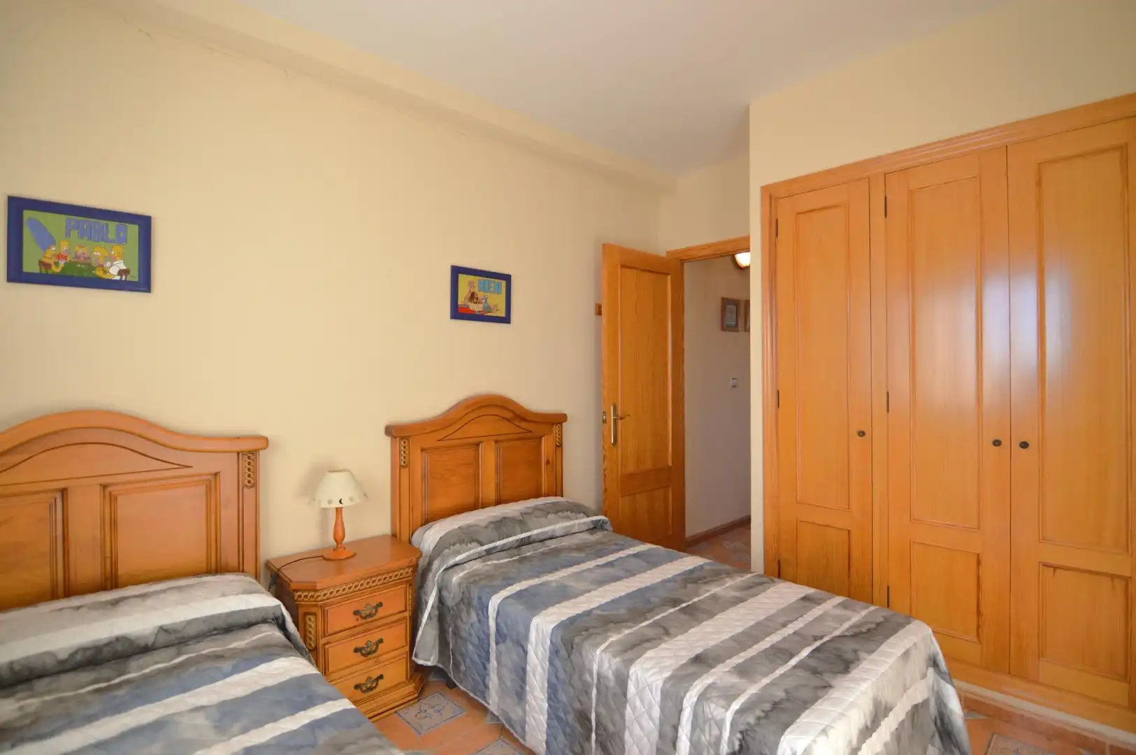 Habitación de Casa adosada en venta en Cullera con Jardín privado, Terraza y Amueblado