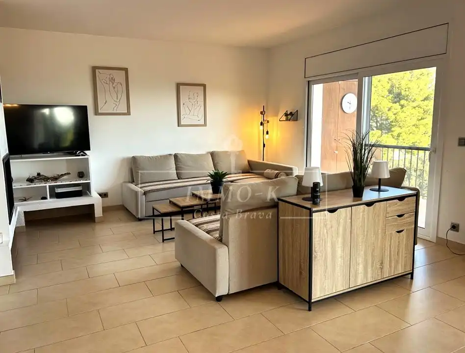 Sala d'estar de Apartament en venda en Llançà amb Terrassa