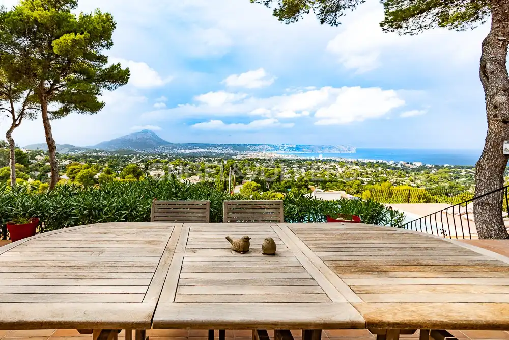 Terrassa de Finca rústica en venda en Jávea / Xàbia amb Calefacció, Jardí privat i Piscina