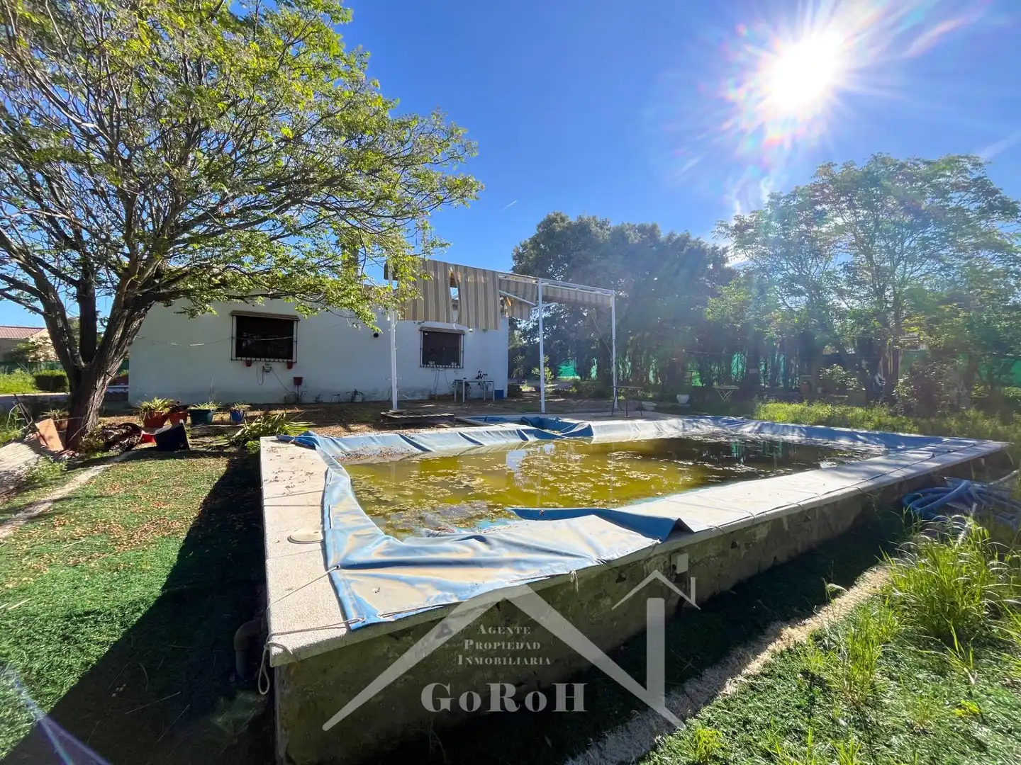 Jardí de Casa o xalet en venda en Castilblanco de los Arroyos amb Aire condicionat, Jardí privat i Piscina