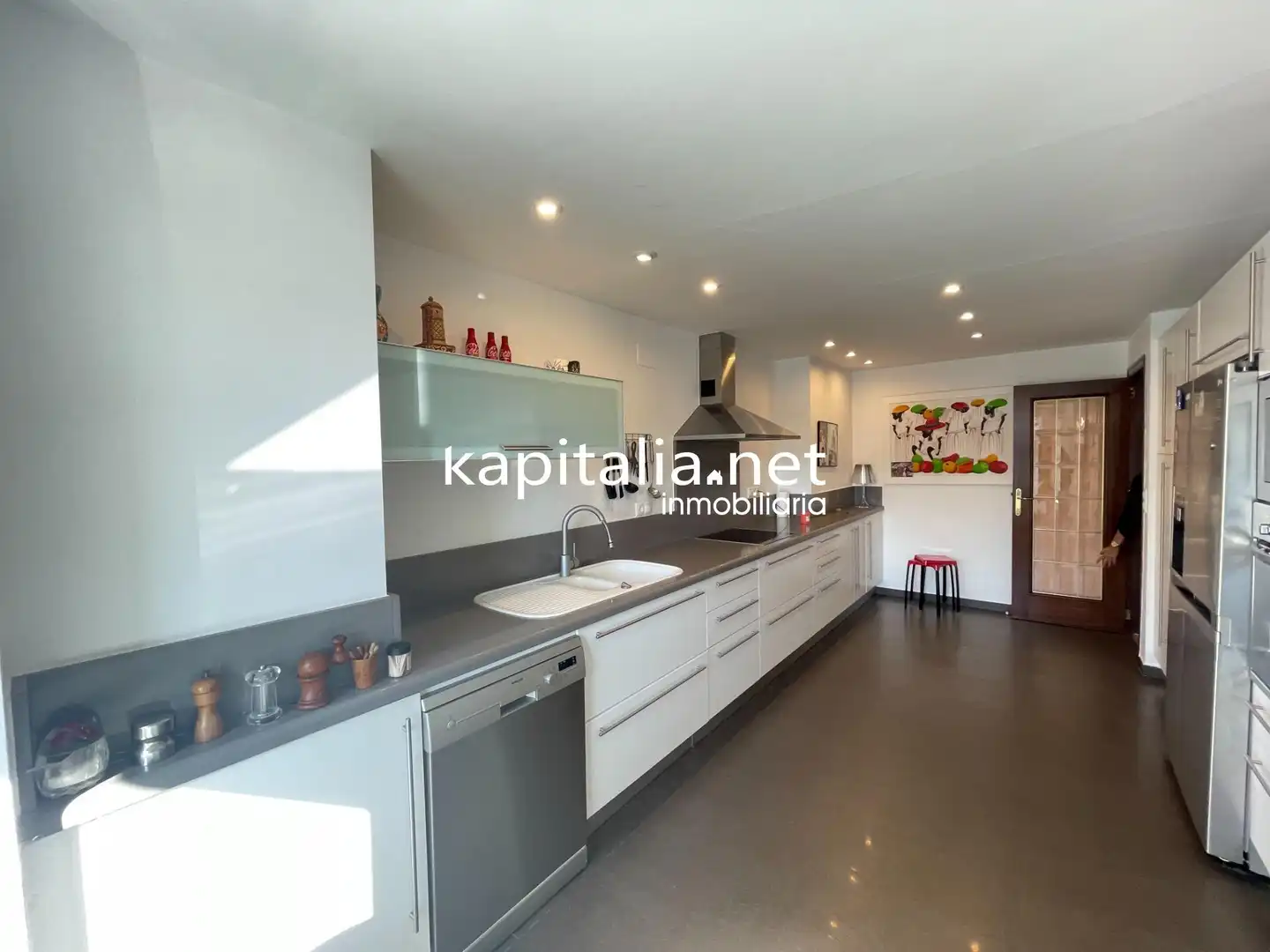 Cocina de Ático en venta en Alcoy / Alcoi con Aire acondicionado, Calefacción y Terraza