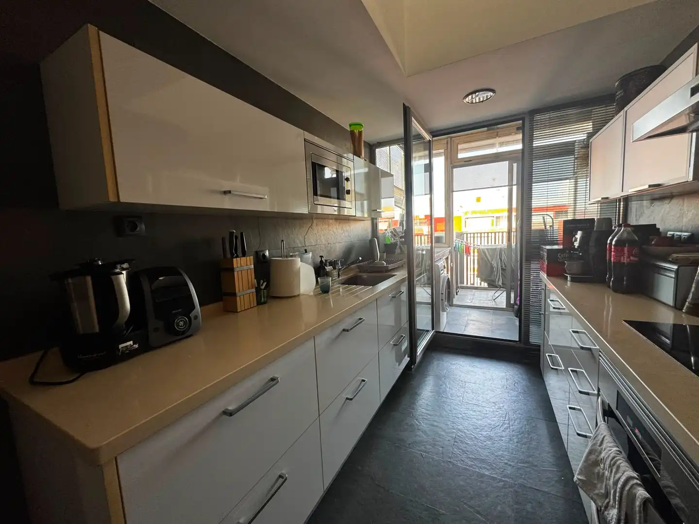 Cocina de Ático en venta en Alicante / Alacant con Aire acondicionado, Terraza y Amueblado