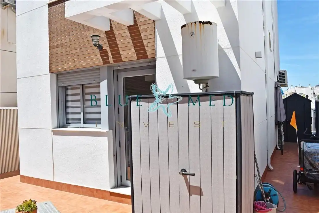 Außenansicht von Haus oder Chalet zum Verkauf in Mazarrón mit Klimaanlage, Heizung und Terrasse