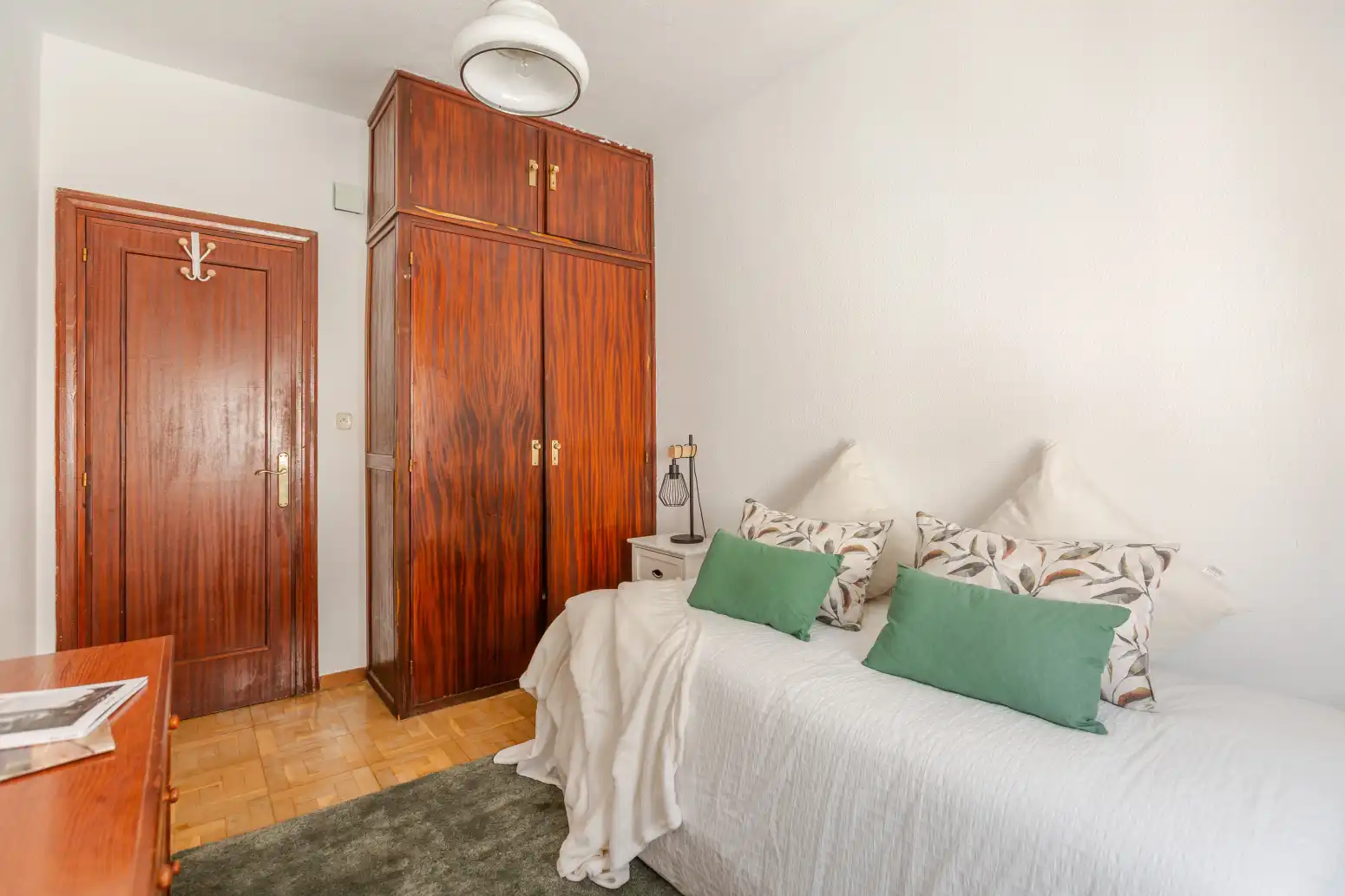 Bedroom of Attic for sale in  Pamplona / Iruña  with Parquet flooring, Terrace and Balcony