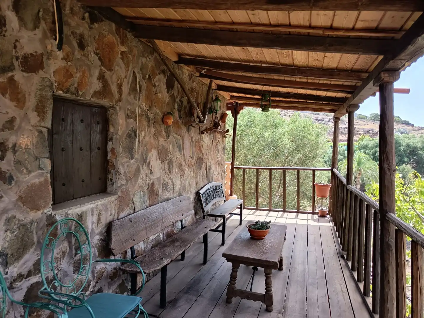 Terrassa de Casa o xalet en venda en Santa Lucía de Tirajana amb Calefacció, Jardí privat i Rentadora