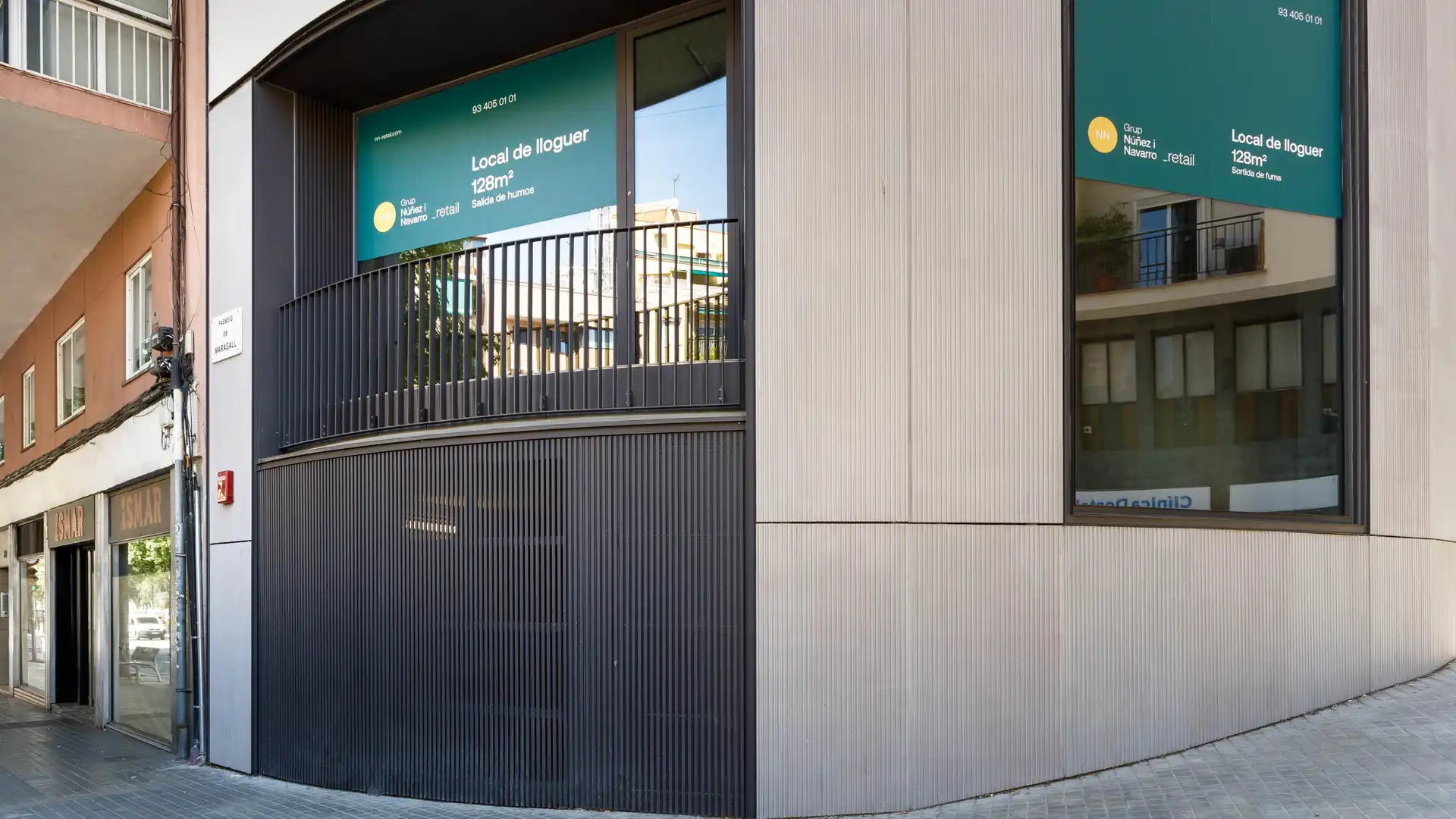 Vista exterior de Garatge de lloguer en Barcelona