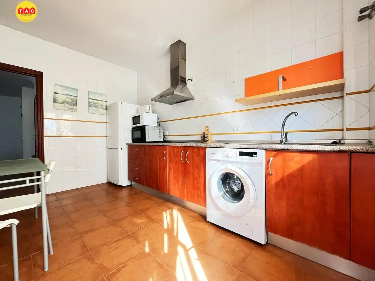 Cocina de Casa adosada en venta en Lepe con Terraza, Trastero y Amueblado