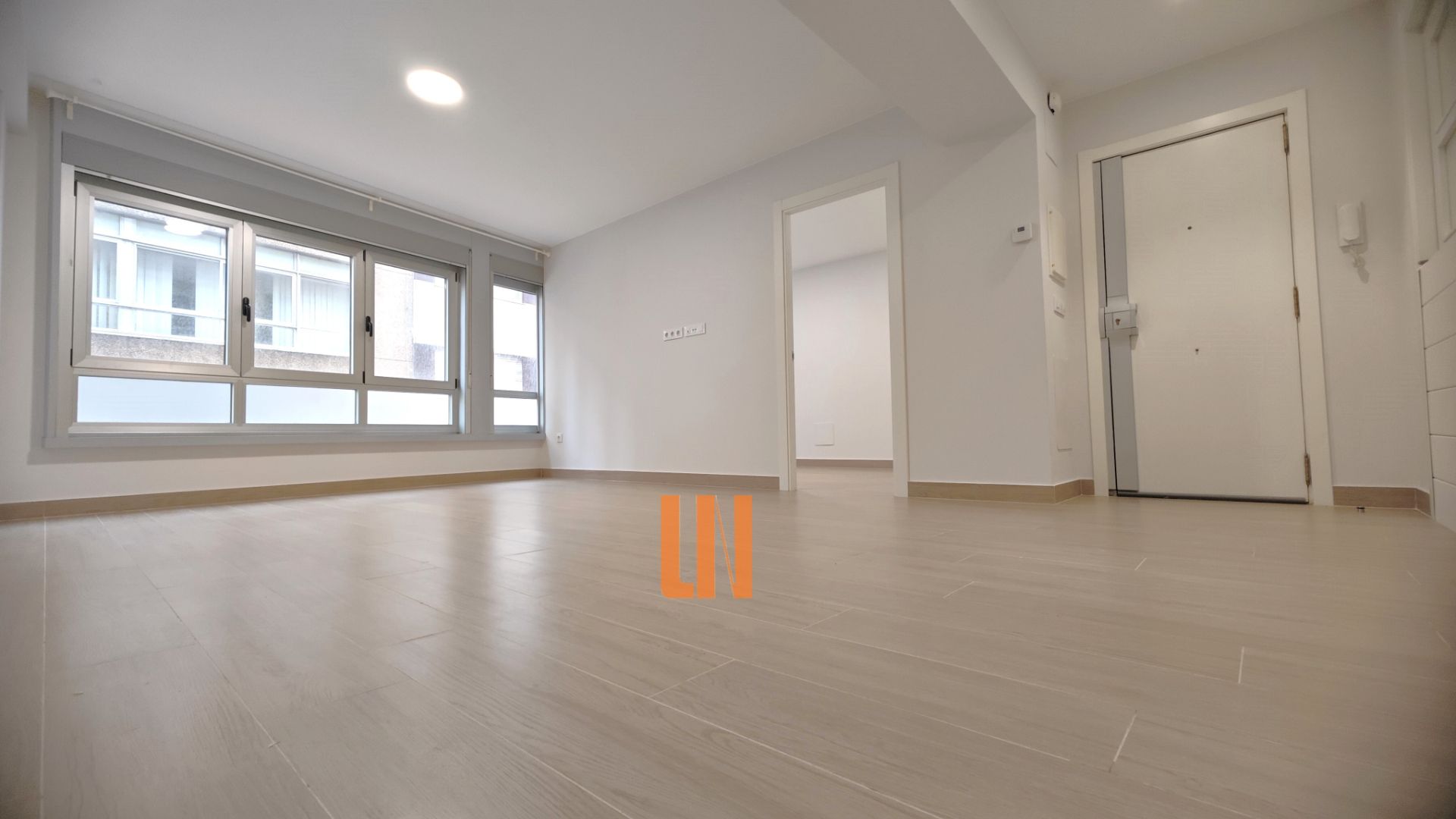 Sala de estar de Piso en venta en A Coruña Capital  con Aire acondicionado, Horno y Lavadora