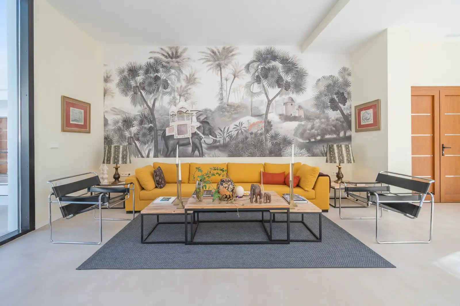 Living room of Houses for sale in Málaga  with Air Conditioner, Terrace and Swimming Pool