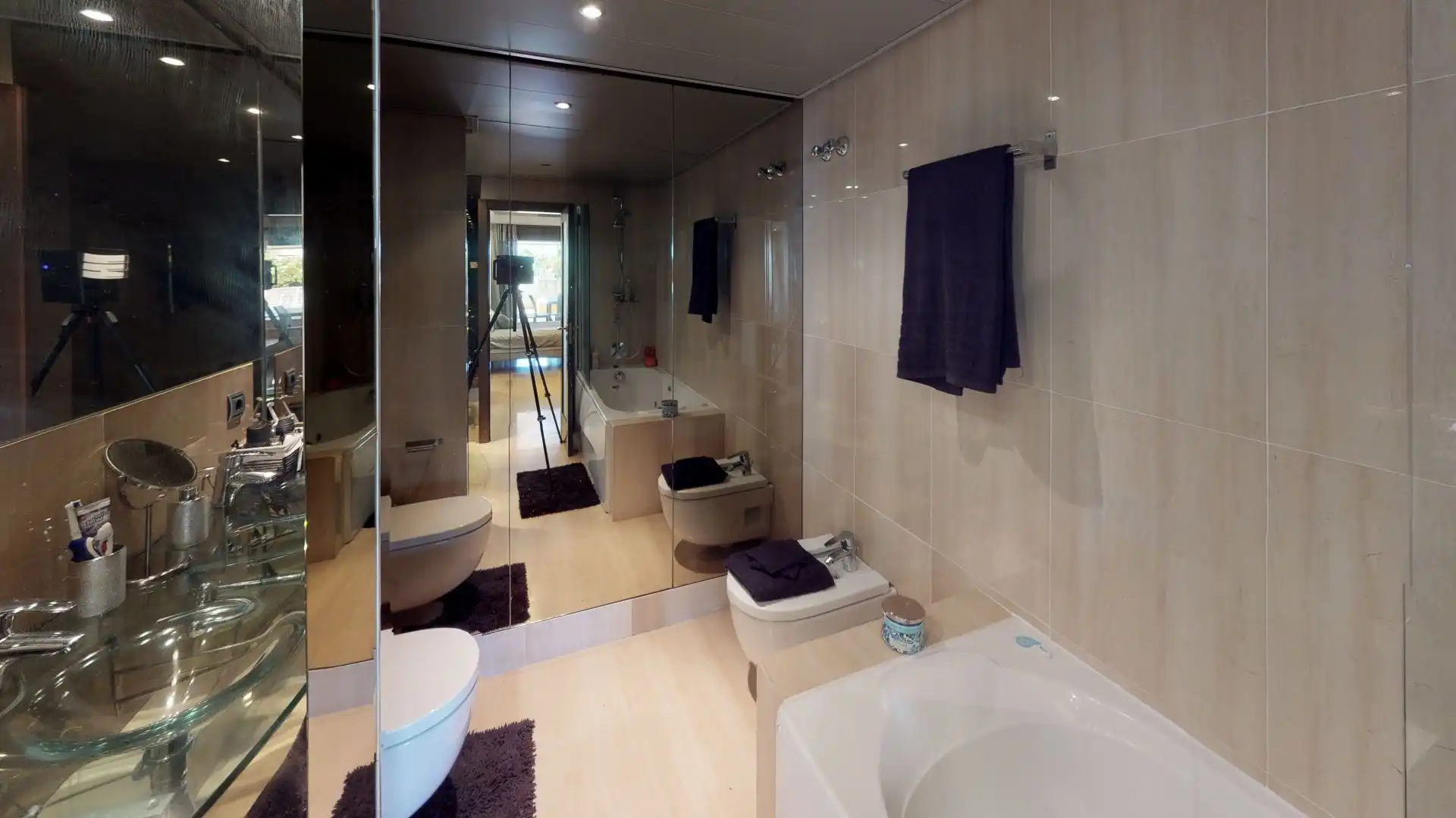 Bany de Apartament de lloguer en Estepona amb Aire condicionat, Calefacció i Terrassa