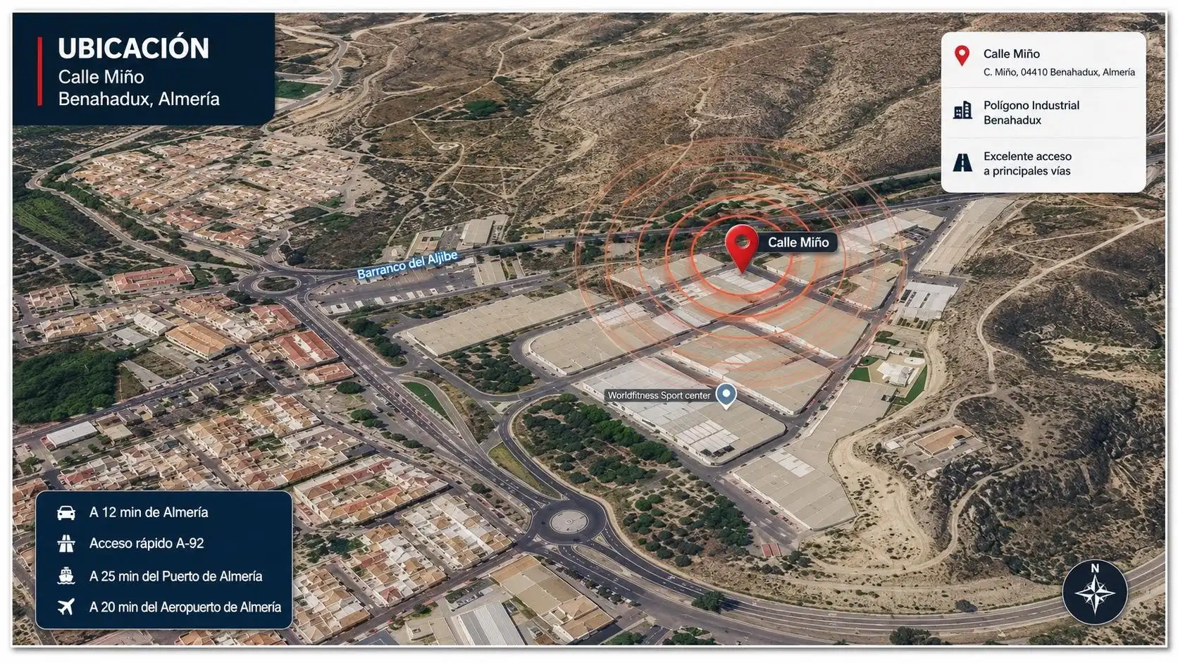 Nave industrial en venta en Benahadux, imagen 57