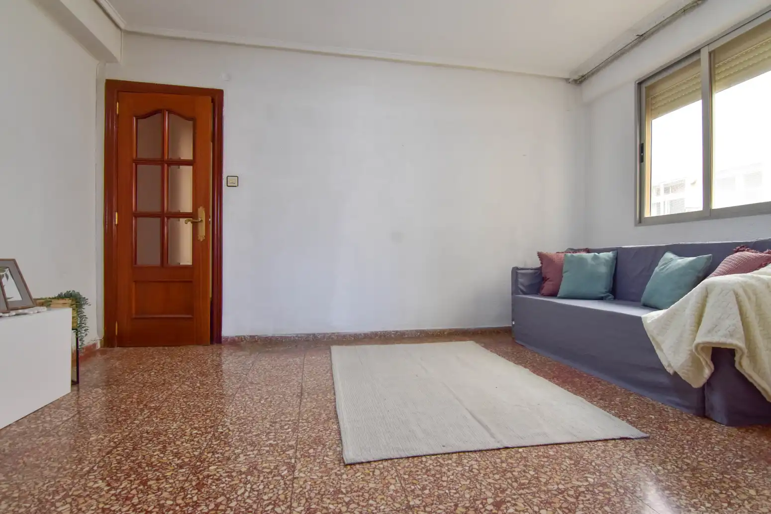 Wohnzimmer von Dachboden zum Verkauf in Valencia mit Klimaanlage, Heizung und Terrasse