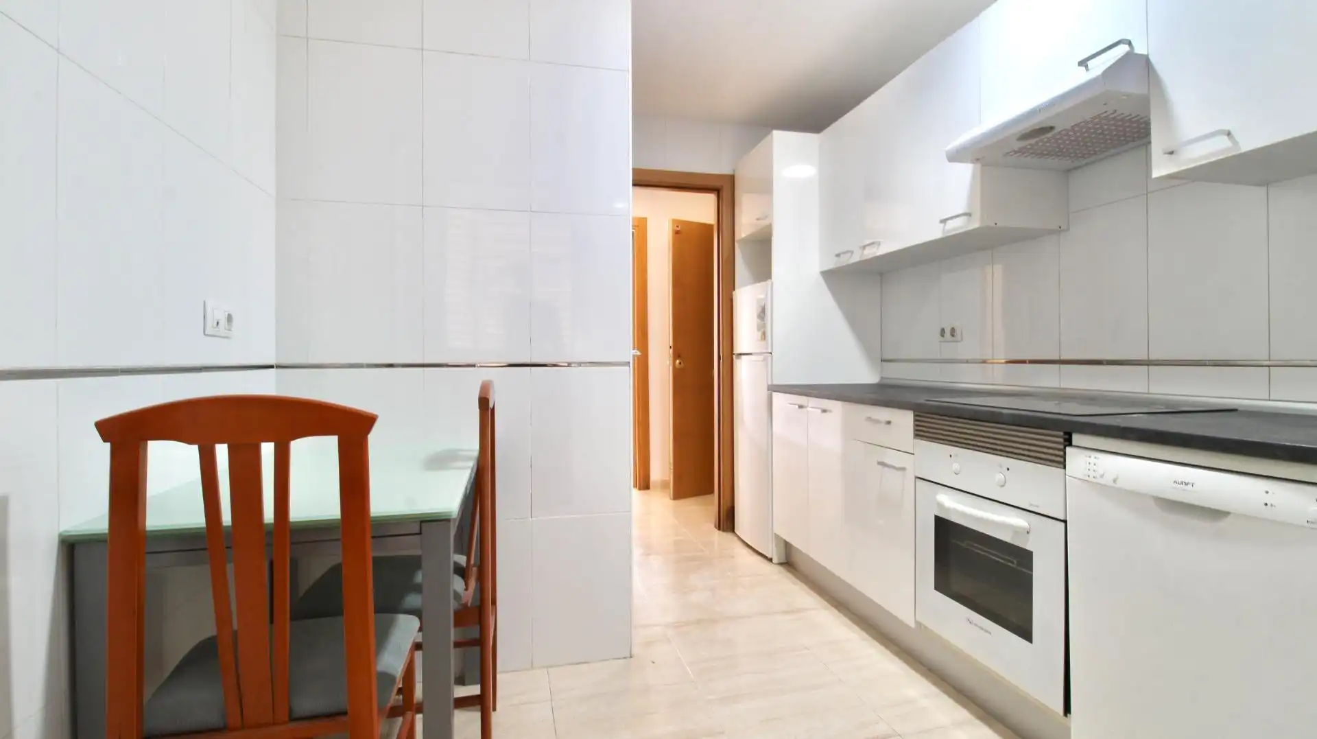 Kitchen of Flat for sale in Vícar  with Furnished