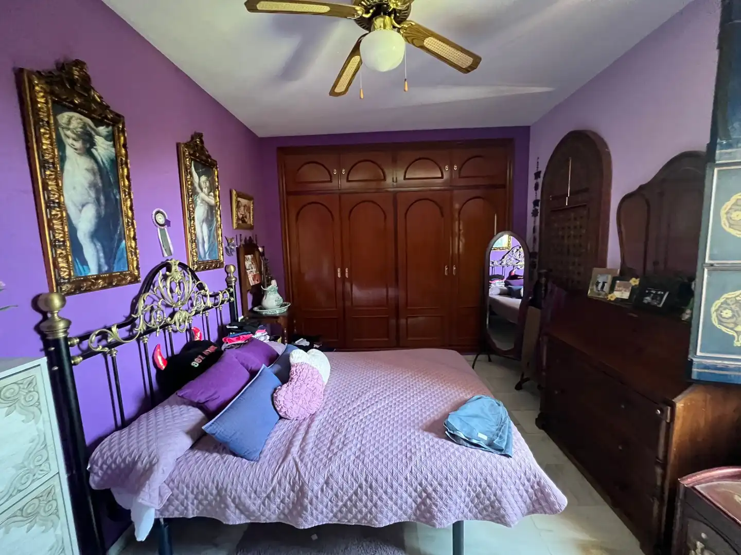 Bedroom of Houses for sale in Málaga  with Air Conditioner, Heating and Private garden