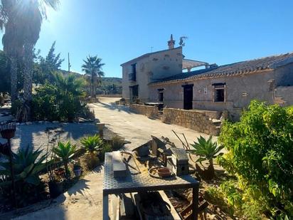 Vista exterior de Finca rústica en venda en Fuente Álamo de Murcia amb Aire condicionat, Jardí privat i Piscina