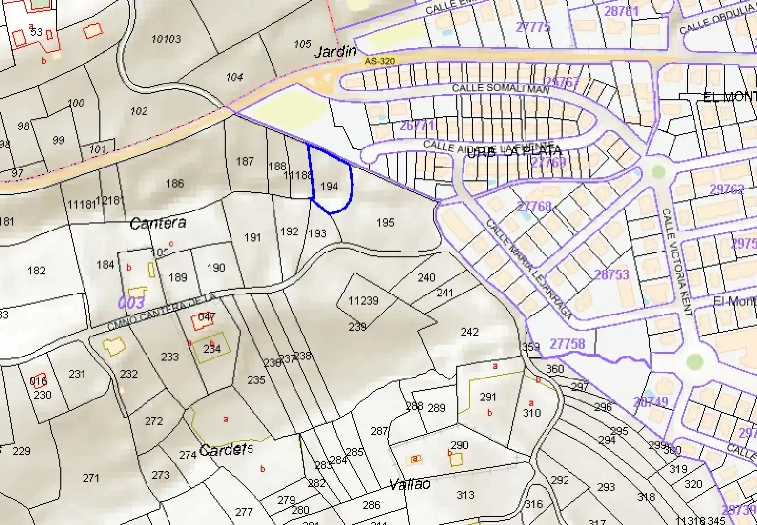 Terreno en venta en Camino de Gaxín, El Carbayedo - El Quirinal