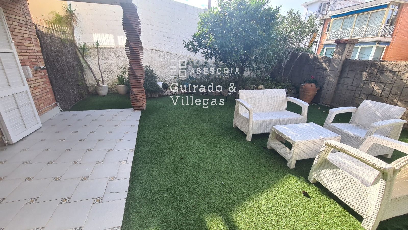 Jardí de Pis en venda en  Barcelona Capital amb Calefacció, Jardí privat i Parquet