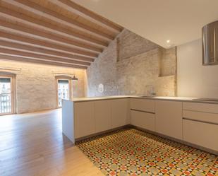 Kitchen of Attic to rent in Girona Capital  with Air Conditioner and Heating