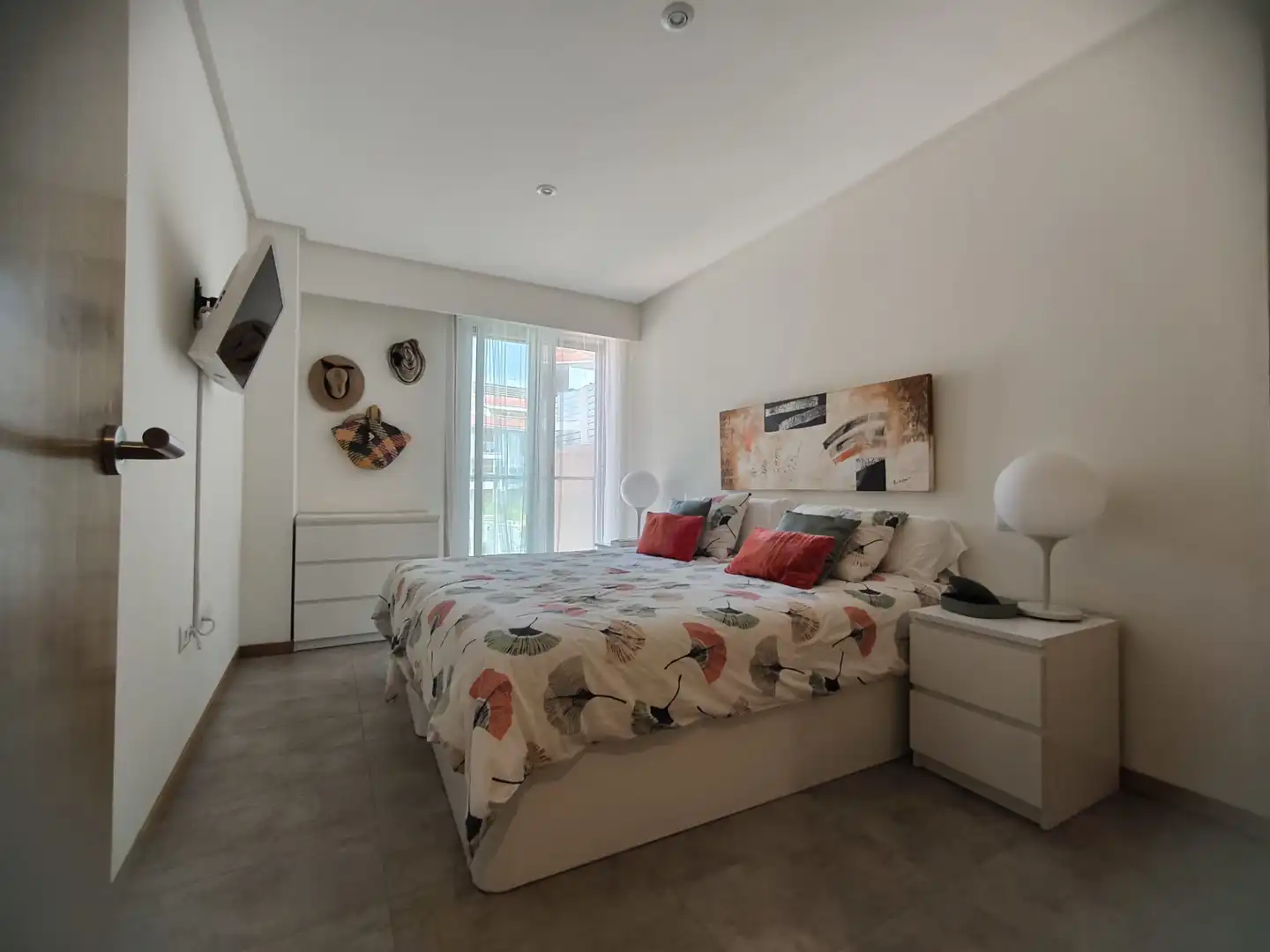 Bedroom of Flat for sale in Sanxenxo  with Heating, Parquet flooring and Terrace