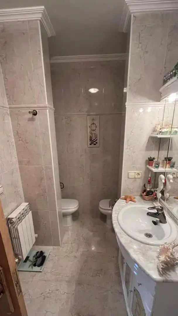 Baño de Casa o chalet en venta en La Alberca  con Jardín privado, Parquet y Amueblado