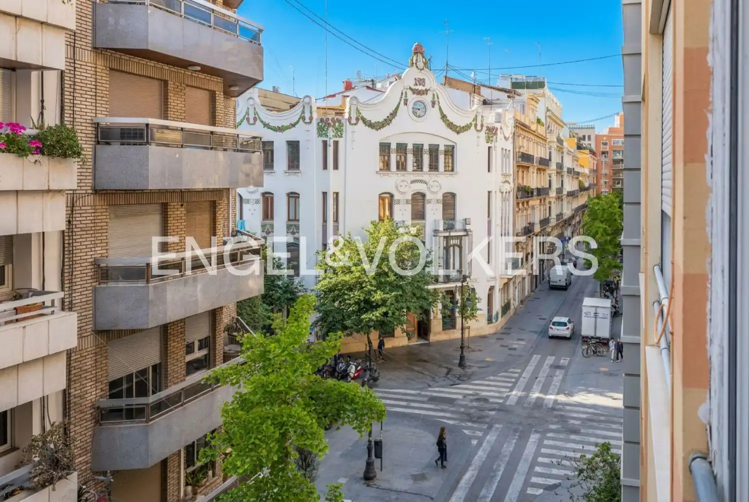 Vista exterior de Pis de lloguer en Valencia amb Aire condicionat, Calefacció i Parquet