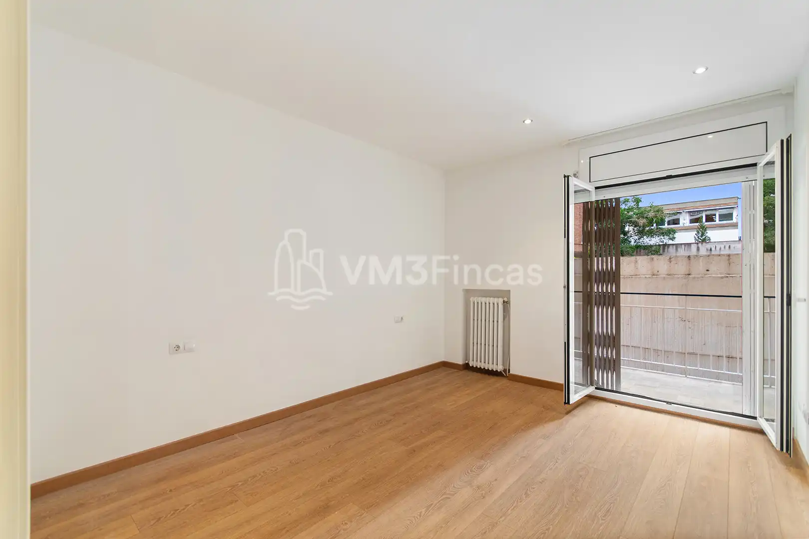 Schlafzimmer von Wohnung zur Miete in Barcelona mit Klimaanlage, Heizung und Parkett