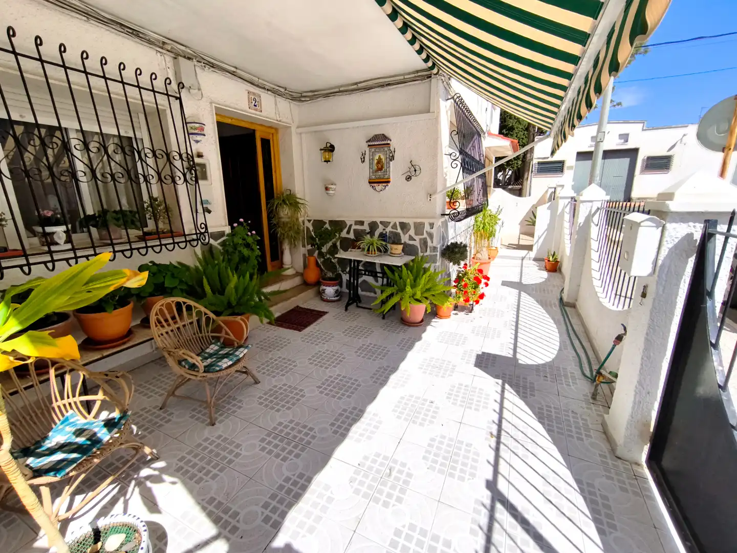 Terraza de Casa o chalet en venta en Cartagena con Aire acondicionado, Calefacción y Jardín privado
