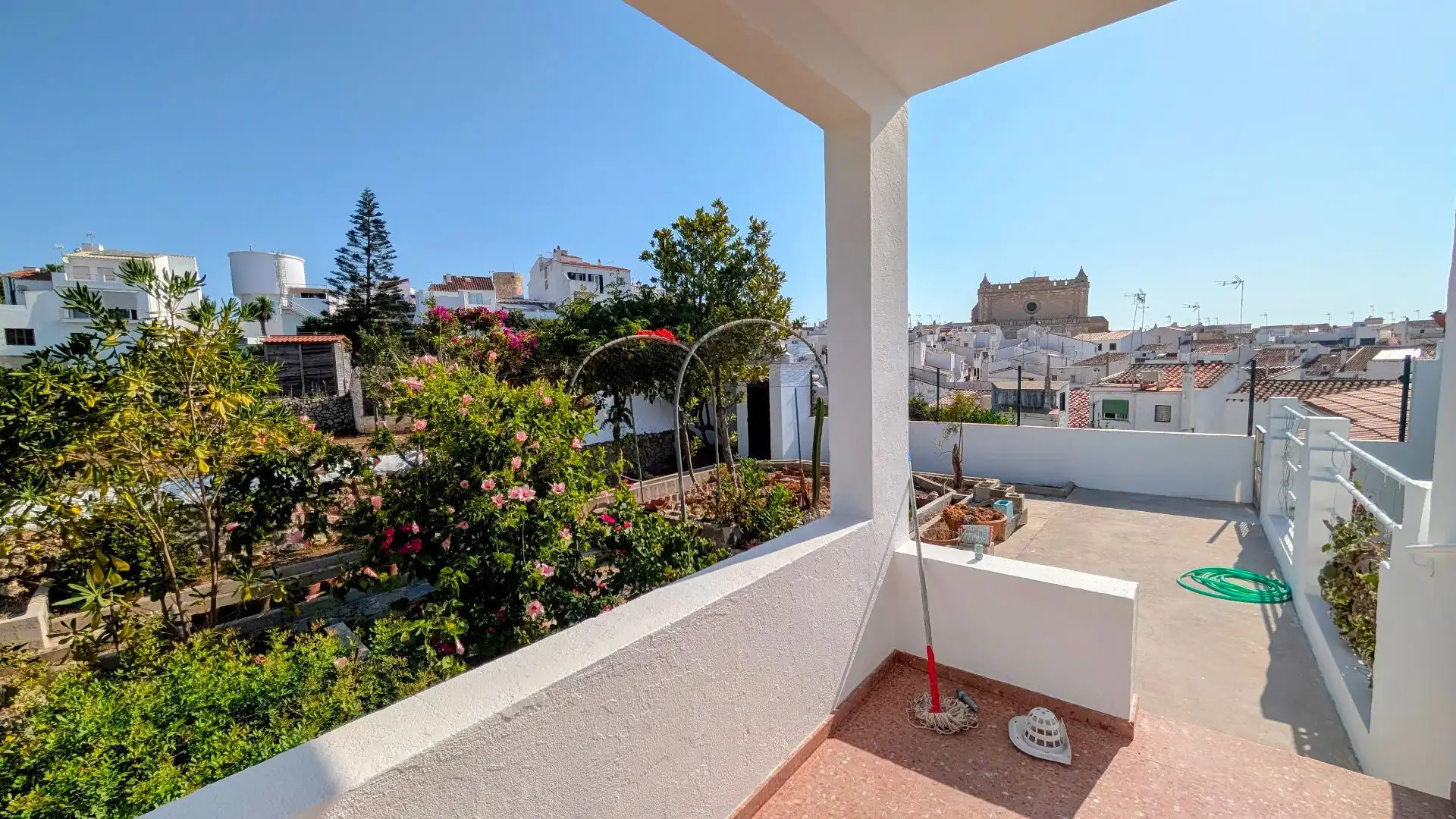 Terrace of Flat for rent in Alaior  with Private garden and Furnished