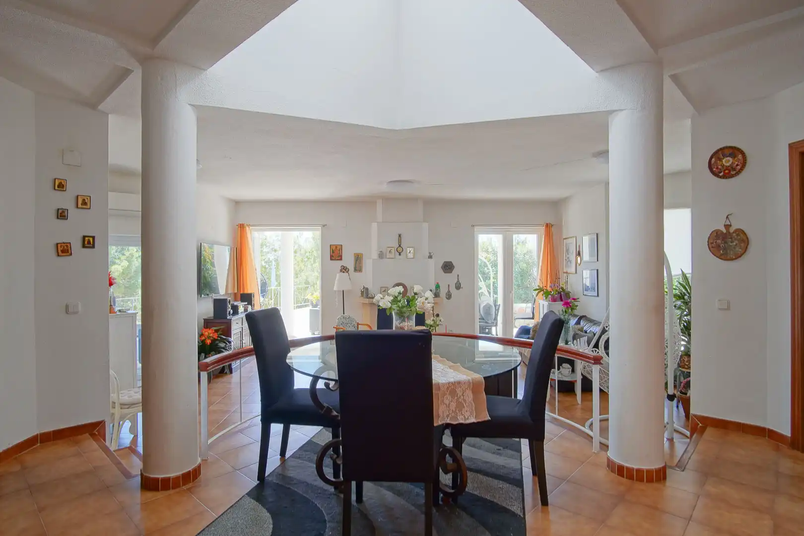 Dining room of Houses for sale in Altea  with Private garden, Terrace and Balcony