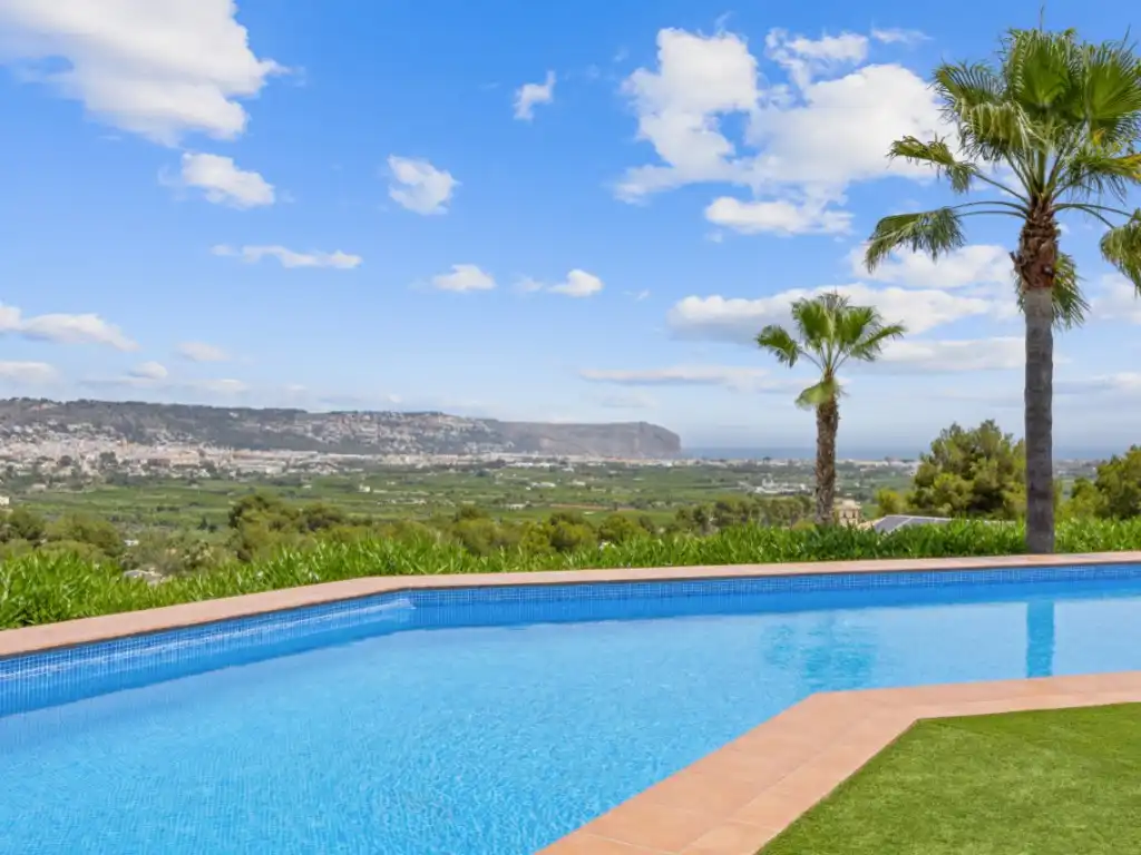 Piscina de Casa o chalet de alquiler en Jávea / Xàbia con Aire acondicionado, Jardín privado y Piscina