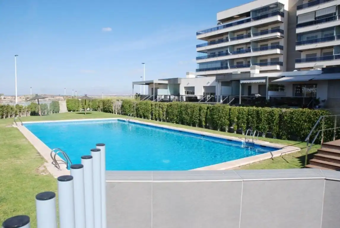 Swimming pool of Apartments for sale in Elche / Elx  with Air Conditioner, Heating and Private garden