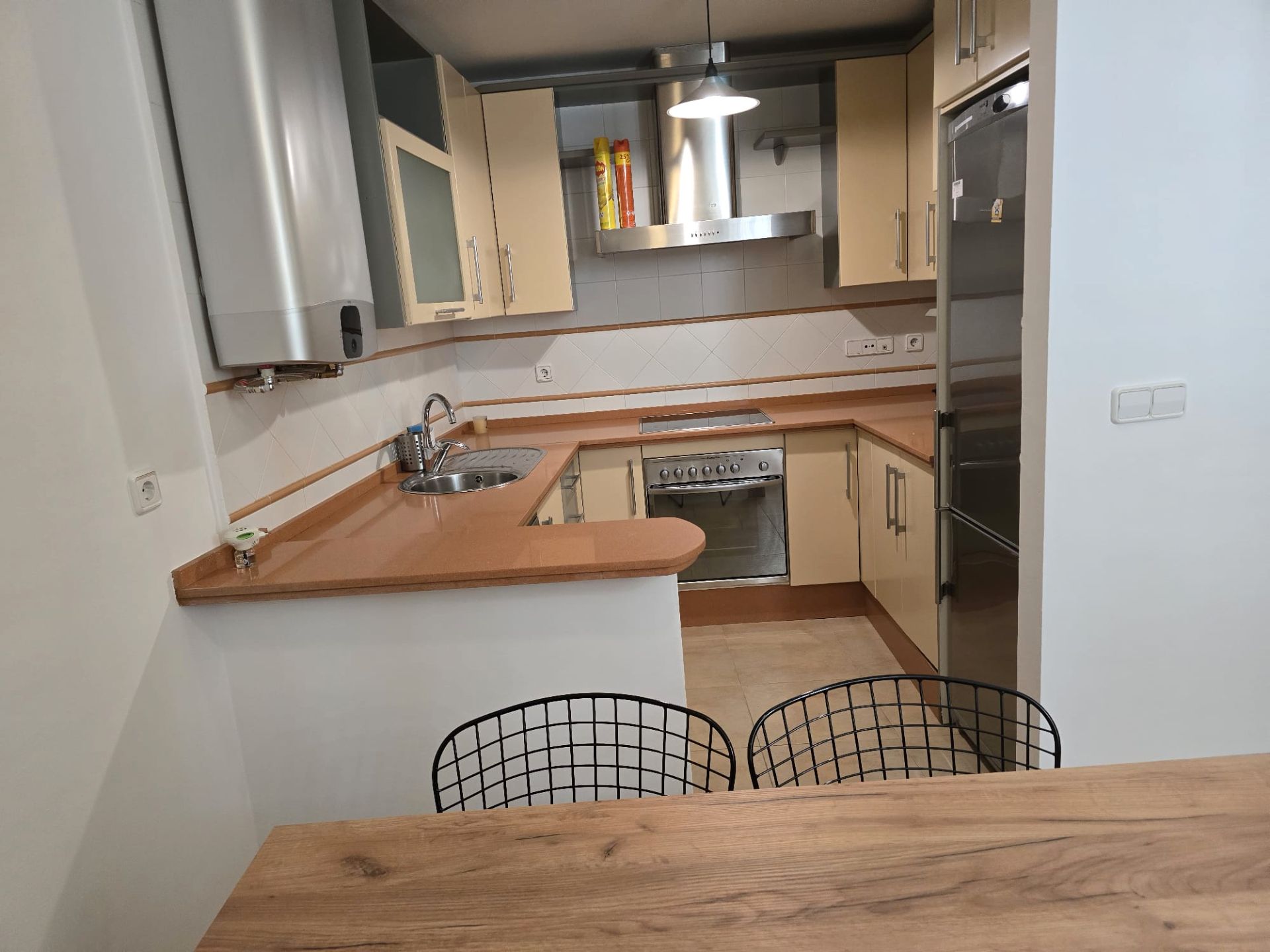Kitchen of Flat to rent in  Córdoba Capital  with Air Conditioner, Heating and Furnished