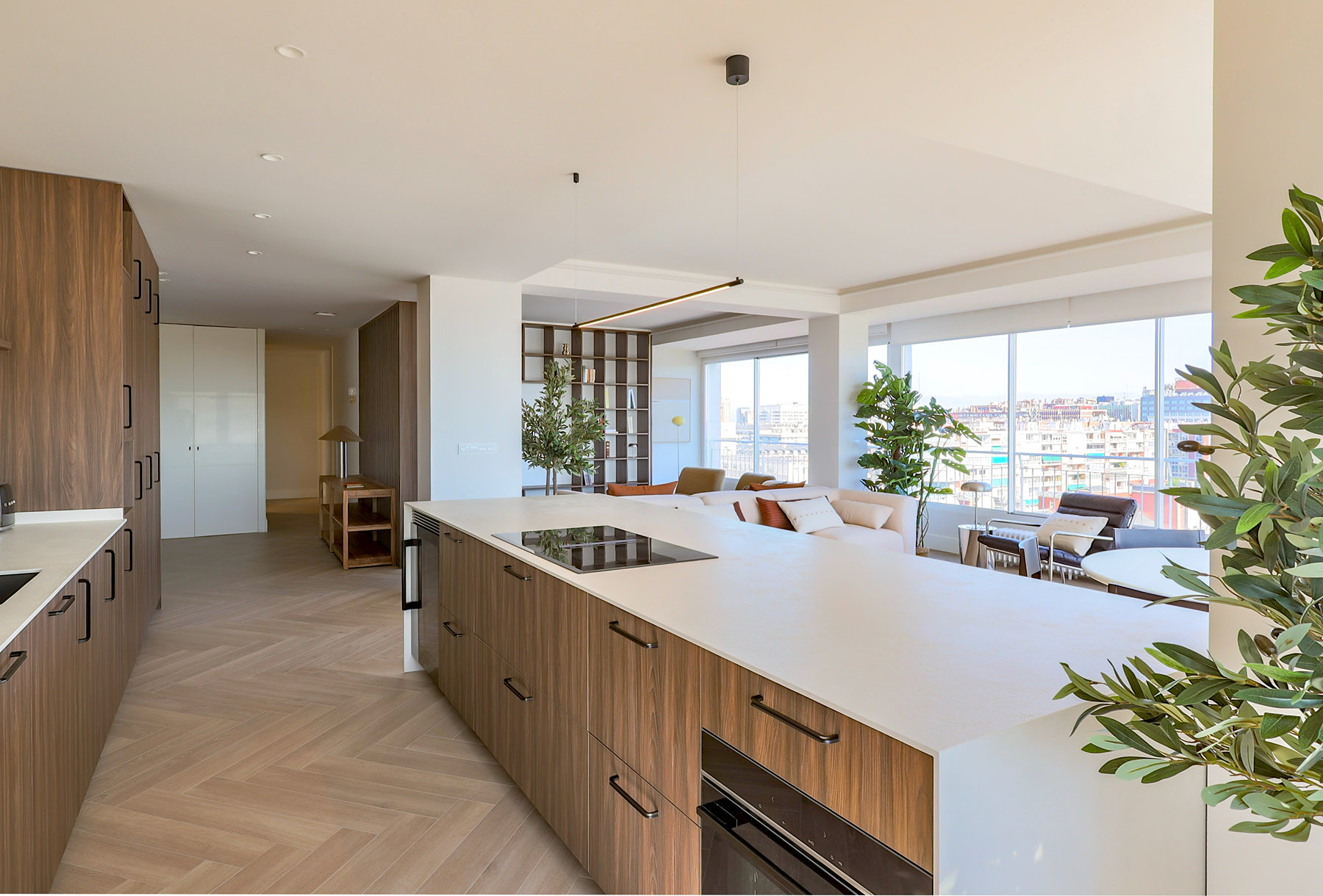 Cuina de Apartament en venda en  Madrid Capital amb Aire condicionat, Calefacció i Terrassa