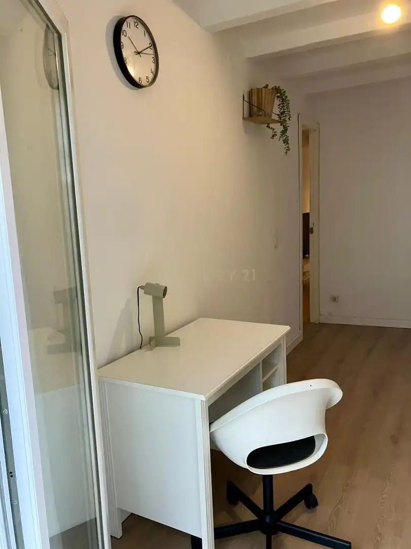 Schlafzimmer von Wohnungen zur Miete in Barcelona mit Klimaanlage