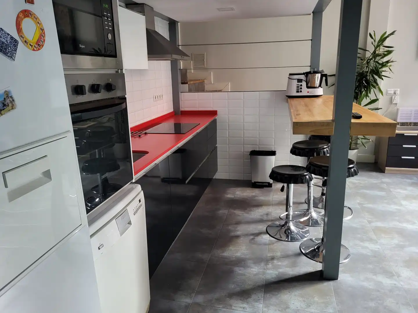 Cocina de Loft en venta en Madrid con Calefacción, Terraza y Horno