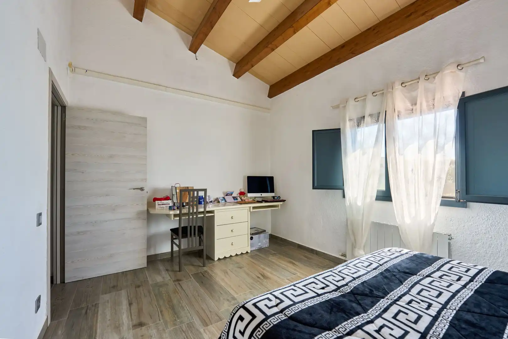 Habitación de Finca rústica en venta en L'Ametlla del Vallès con Calefacción, Terraza y Trastero