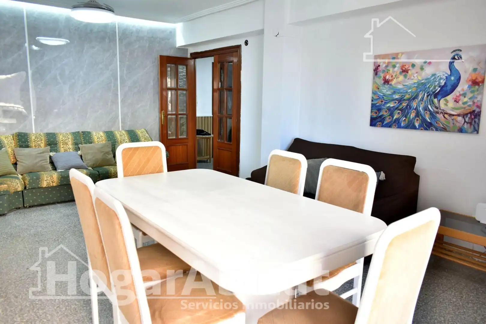 Dining room of Flat for sale in Sagunto / Sagunt  with Balcony