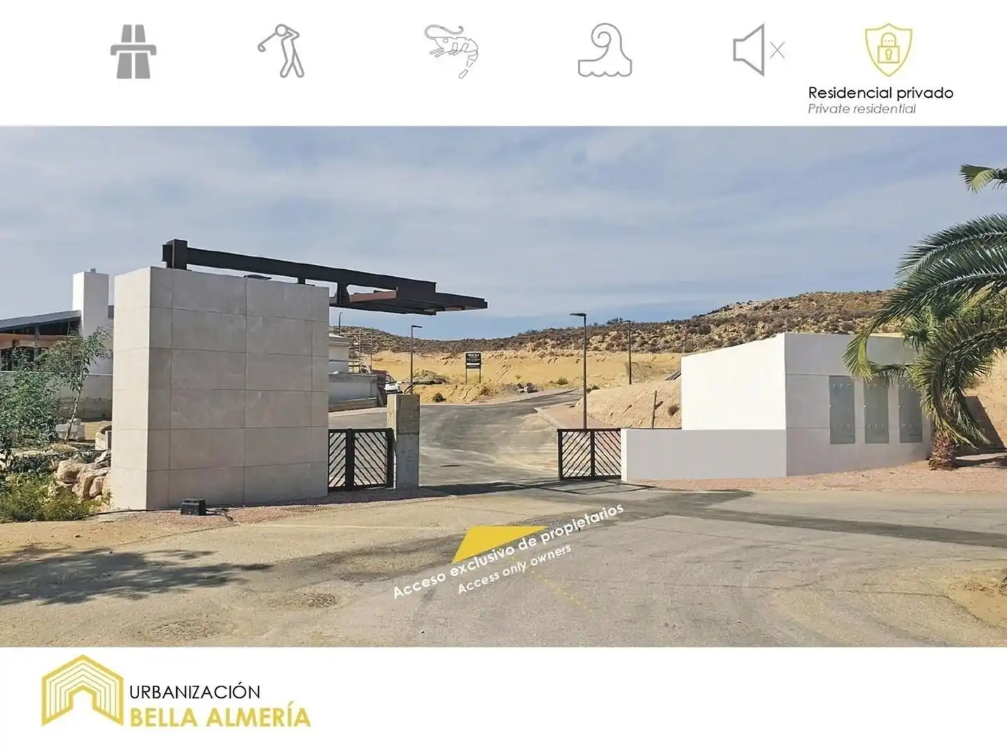 Vista exterior de Casa adosada en venta en Vera con Aire acondicionado, Jardín privado y Terraza