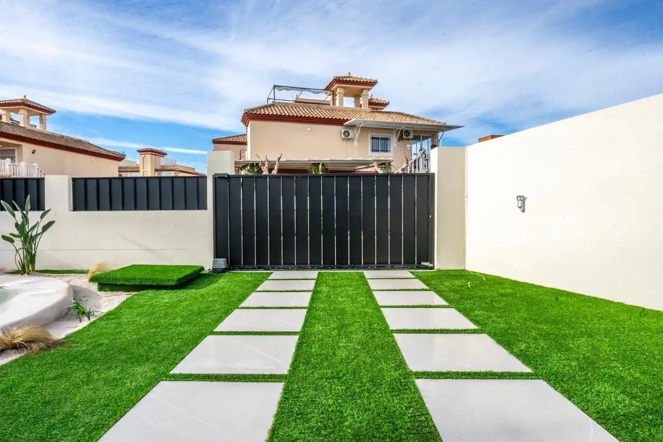 Terraza de Casa o chalet en venta en Torre-Pacheco con Aire acondicionado, Jardín privado y Terraza