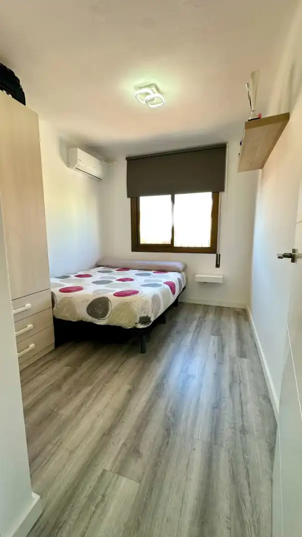 Bedroom of Attic for sale in Badalona  with Air Conditioner, Heating and Parquet flooring
