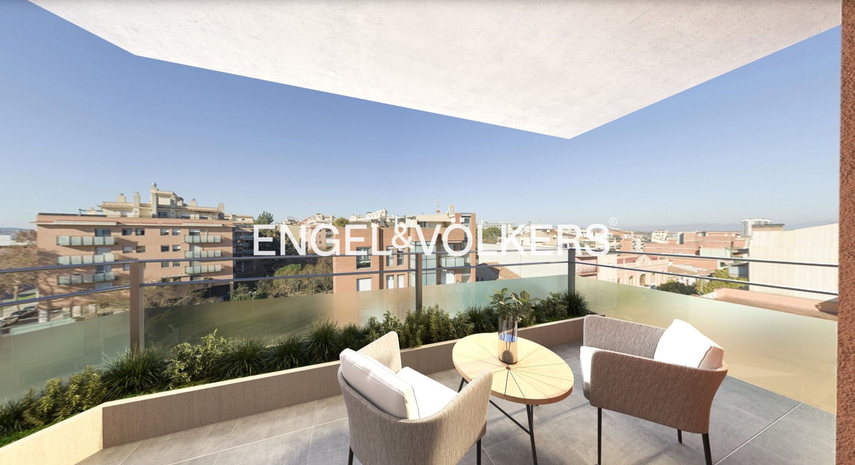 Terrace of Apartment for sale in Montcada i Reixac  with Air Conditioner, Heating and Parquet flooring