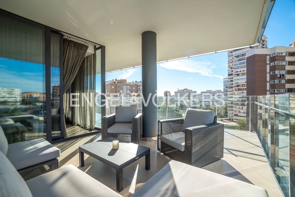 Terrace of Flat for sale in Alicante / Alacant  with Air Conditioner, Heating and Terrace