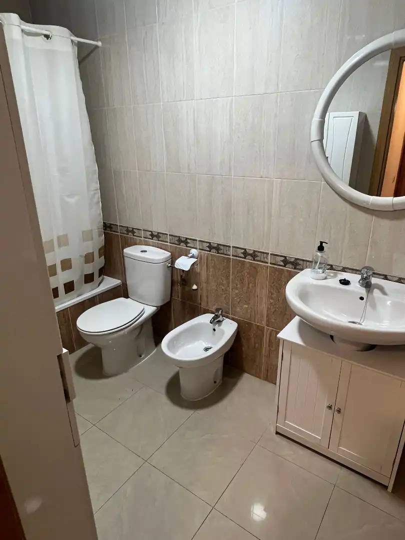 Bathroom of Flat for rent in Castuera  with Furnished