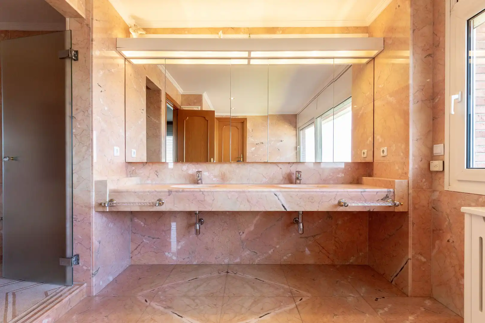 Badezimmer von Haus oder Chalet zur Miete in Argentona mit Klimaanlage, Heizung und Terrasse