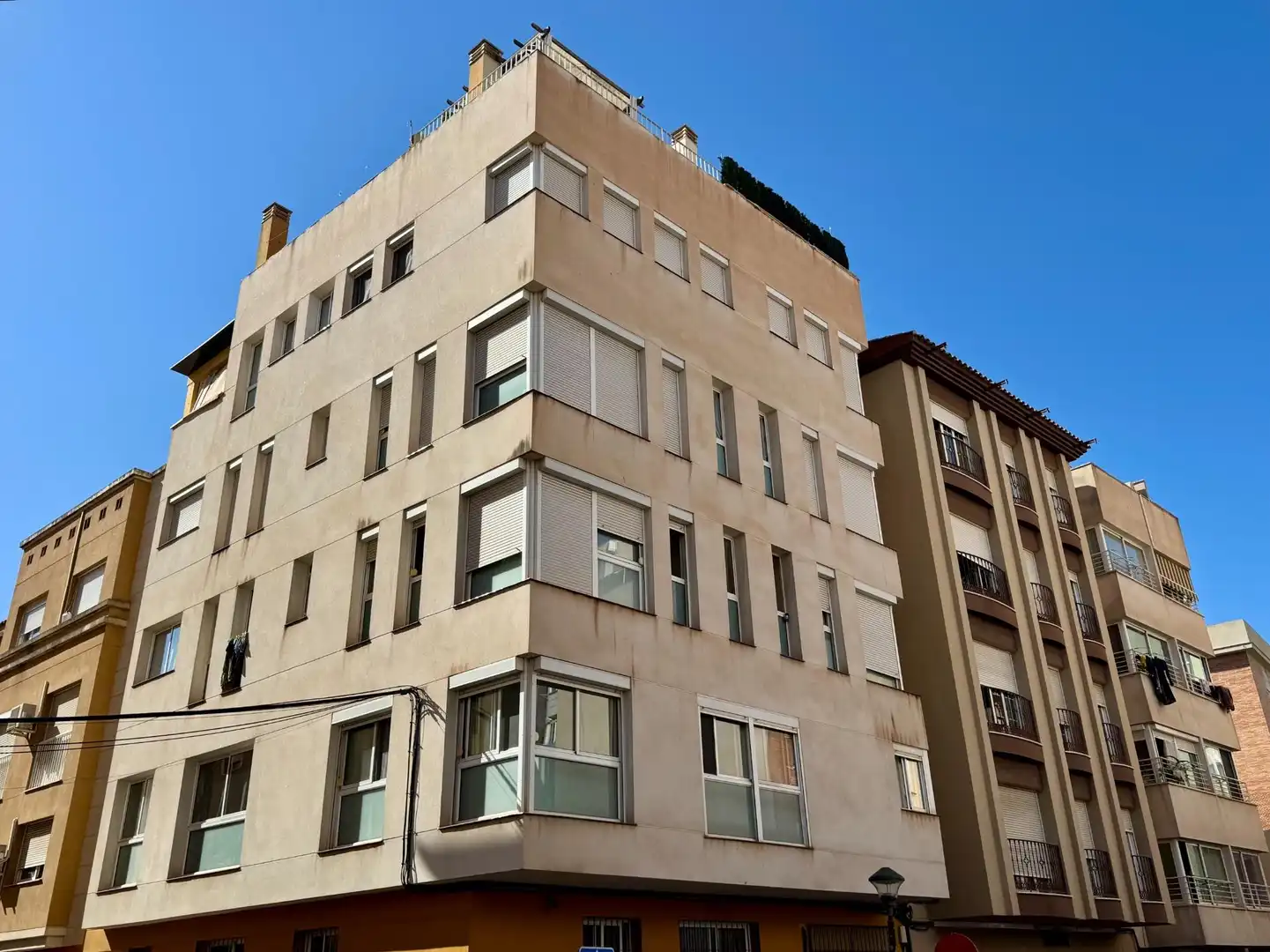 Vista exterior de Pis en venda en Málaga amb Aire condicionat