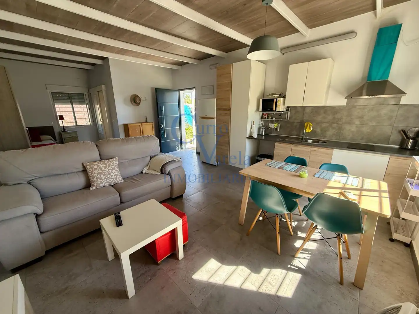Sala de estar de Finca rústica en venta en Dos Hermanas con Aire acondicionado, Jardín privado y Trastero