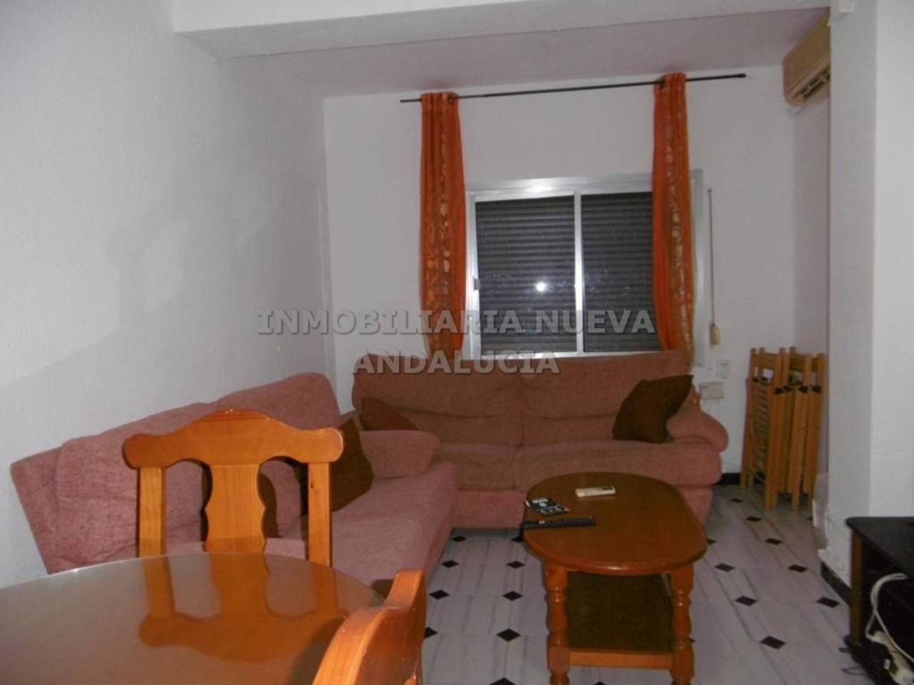 Sala d'estar de Pis de lloguer en  Almería Capital amb Aire condicionat, Calefacció i Moblat