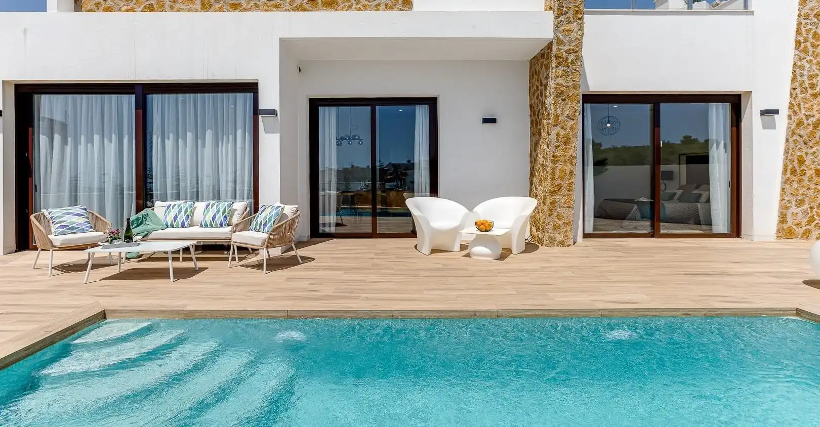 Villa mit Pool zum Verkauf in Finestrat Pueblo