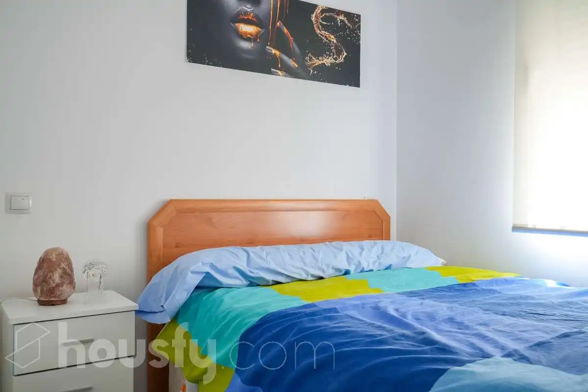 Bedroom of Flat for sale in Madrid  with Air Conditioner, Storage room and Furnished